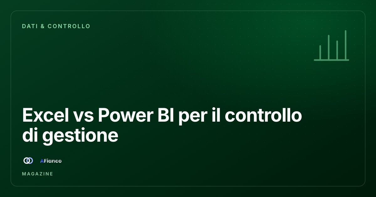 Excel vs Power BI pour le contrôle de gestion