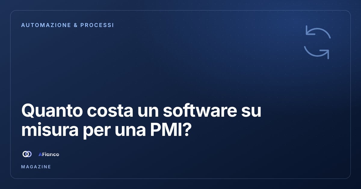 Combien coûte un logiciel sur mesure pour une PME ? Fourchettes de prix réelles
