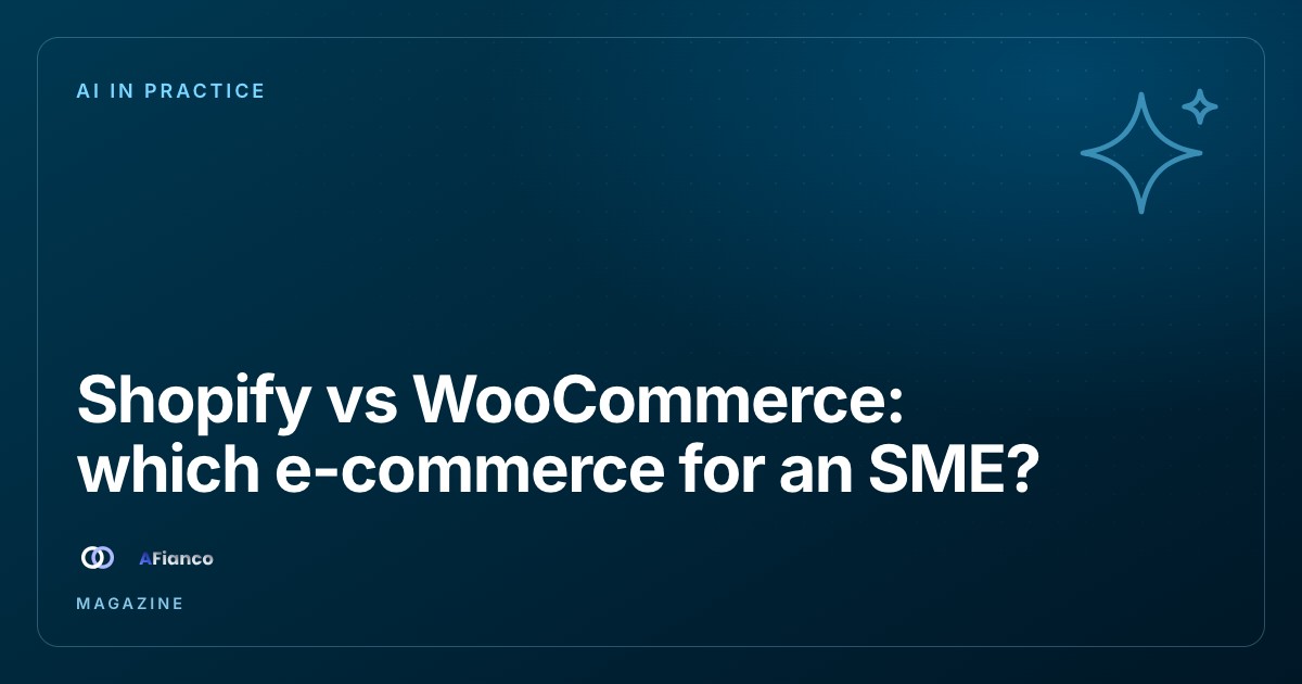 Shopify vs WooCommerce: which e-commerce for an SME?