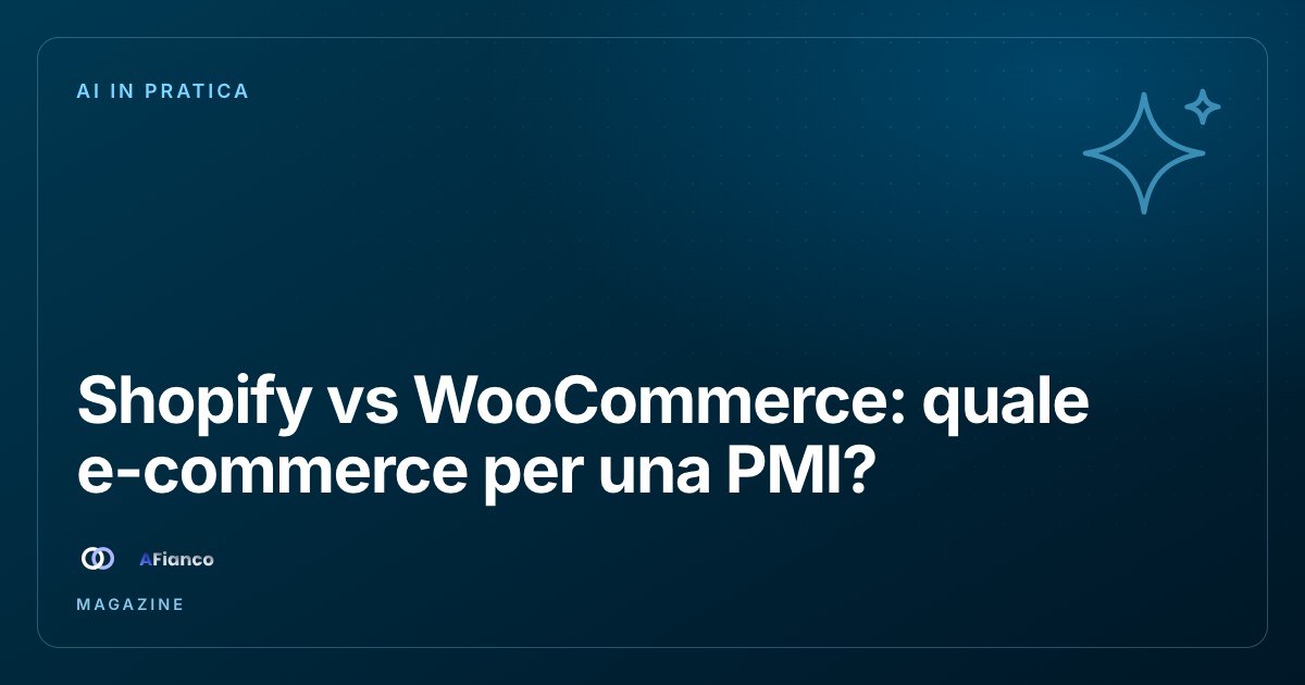Shopify vs WooCommerce: which e-commerce platform for an SME?